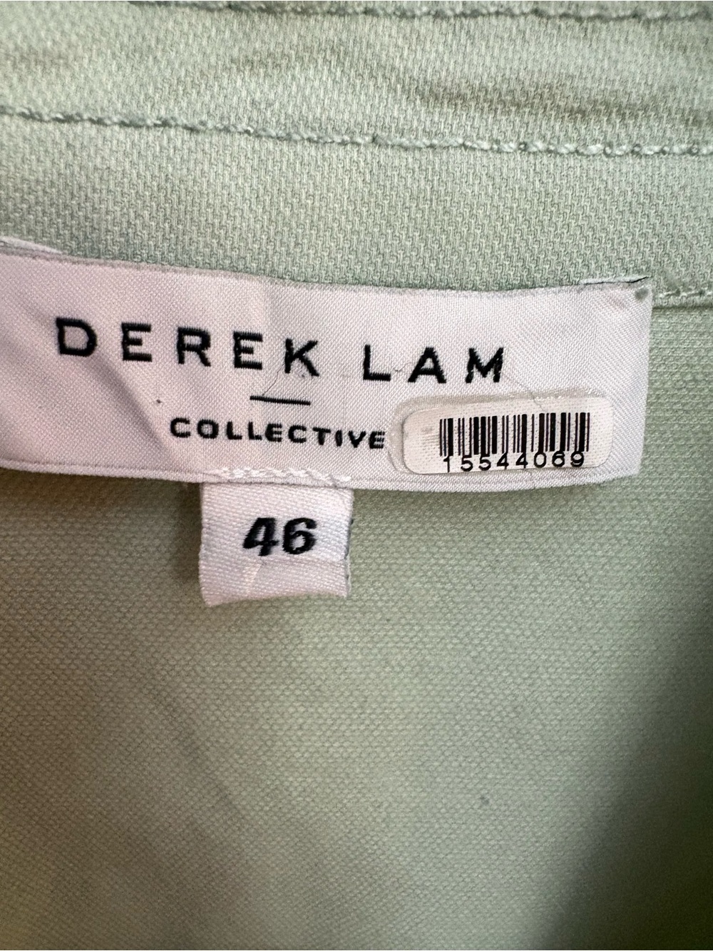 Derek Lam Collective Romper Jumpsuit Sage Green 46 US 10 - Picture 5 of 6